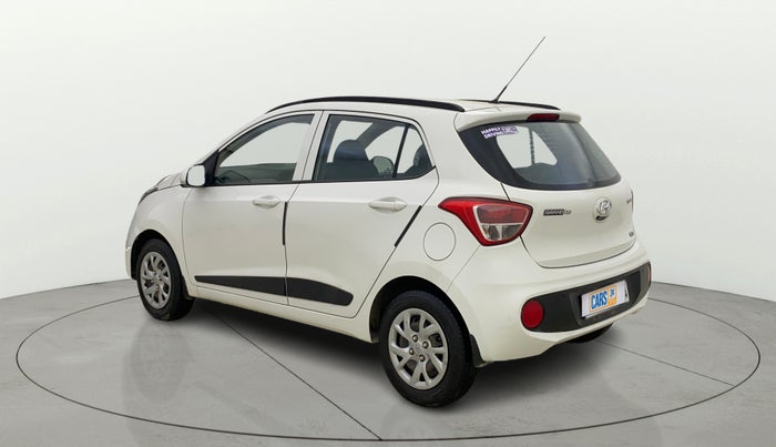 2017 Hyundai Grand i10 SPORTZ (O) 1.2 KAPPA VTVT, Petrol, Manual, 38,846 km, Left Back Diagonal