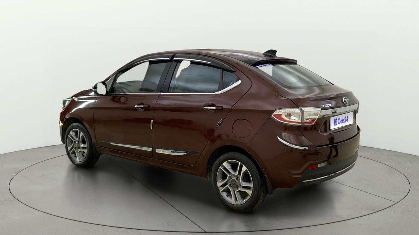 2024 Tata TIGOR XZ PLUS PETROL, CNG, Manual, 14,989 km, Left Back Diagonal