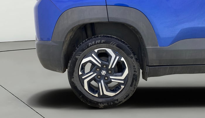 2022 Maruti BREZZA ZXI + AT SMART HYBRID, Petrol, Automatic, 80,733 km, Right Rear Wheel