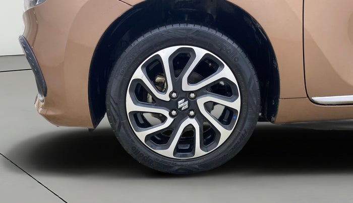 2022 Maruti Baleno ALPHA 1.2 AGS, Petrol, Automatic, 47,946 km, Left Front Wheel