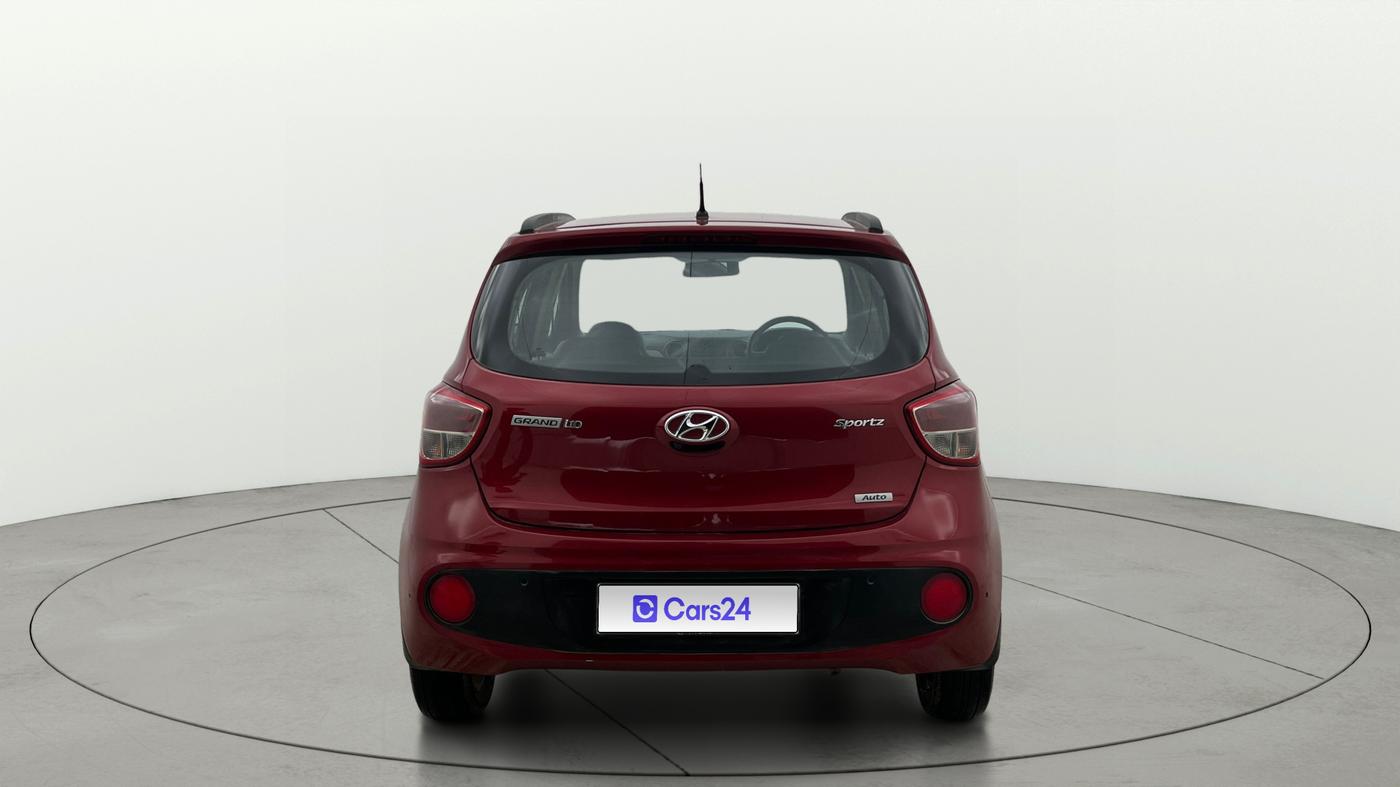 2017 Hyundai Grand i10 SPORTZ AT 1.2 KAPPA VTVT, Petrol, Automatic, 69,745 km, Back/Rear