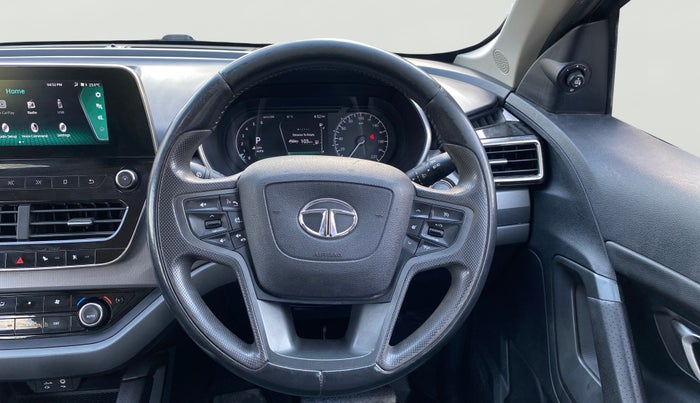 2021 Tata Harrier XZA PLUS CAMO EDITION, Diesel, Automatic, 1,10,516 km, Steering Wheel Close Up