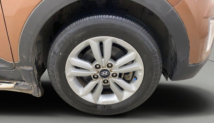 2017 Hyundai Creta S PLUS 1.4 DIESEL, Diesel, Manual, 1,17,398 km, Right Front Wheel