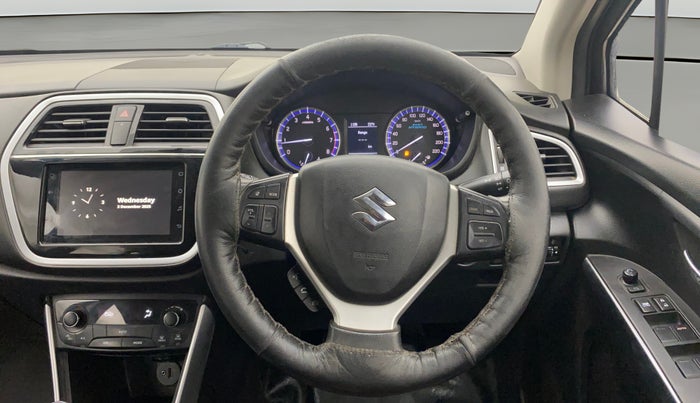 2021 Maruti S Cross ZETA 1.5, Petrol, Manual, 70,949 km, Steering Wheel Close Up