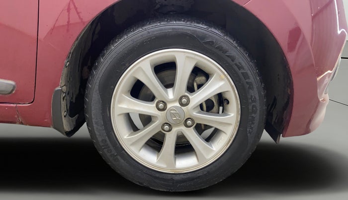 2015 Hyundai Grand i10 ASTA AT 1.2 KAPPA VTVT, Petrol, Automatic, 50,222 km, Right Front Wheel