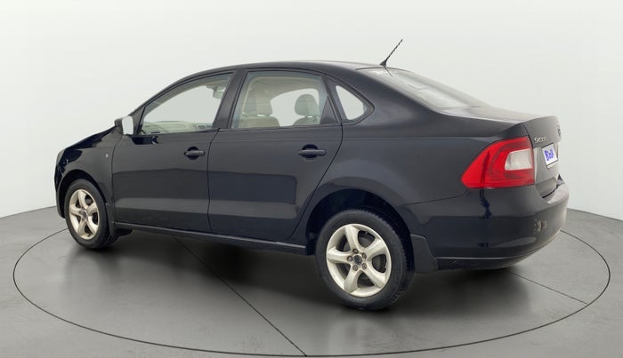 2014 Skoda Rapid ELEGANCE 1.6 MPI MT, Petrol, Manual, 51,774 km, Left Back Diagonal