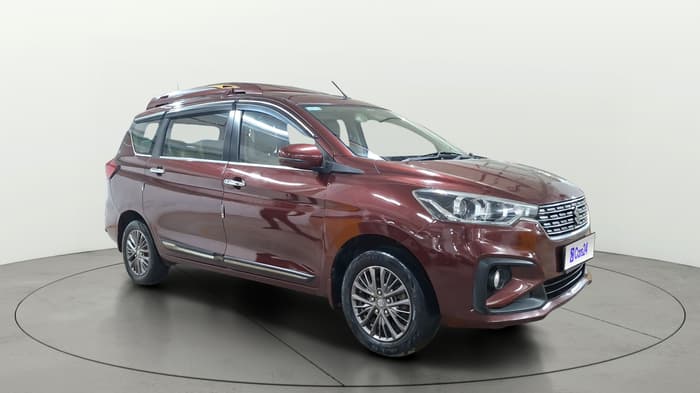 2021 Maruti Ertiga ZXI+ SHVS, Petrol, Manual, 69,205 km, Right Front Diagonal