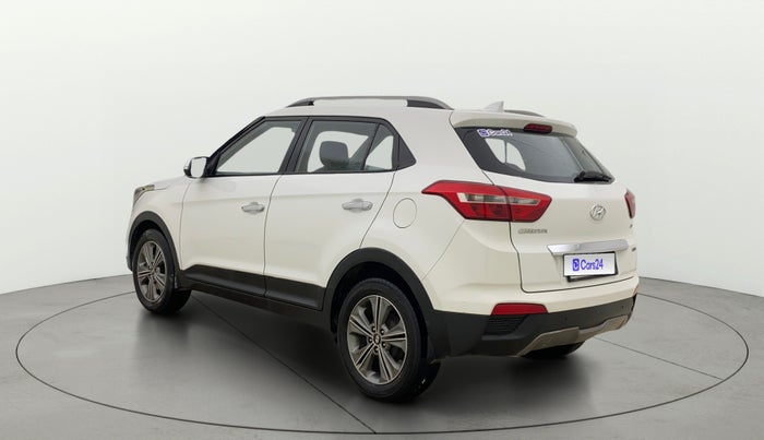 2017 Hyundai Creta SX PLUS AT 1.6 DIESEL, Diesel, Automatic, 1,11,615 km, Left Back Diagonal