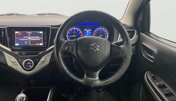 2019 Maruti Baleno ALPHA PETROL 1.2, Petrol, Manual, 1,19,859 km, Steering Wheel Close Up