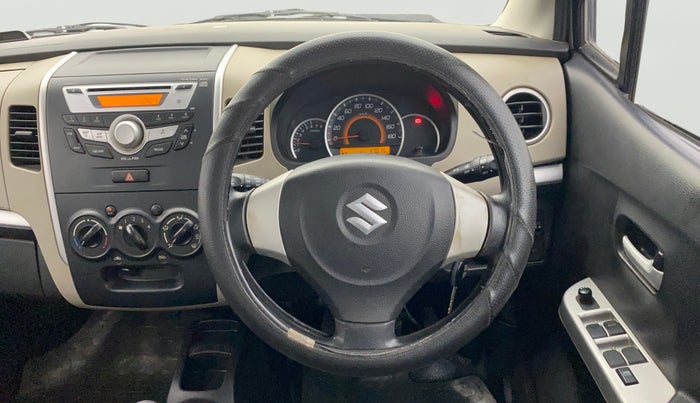 2015 Maruti Wagon R 1.0 VXI, Petrol, Manual, 36,983 km, Steering Wheel Close Up