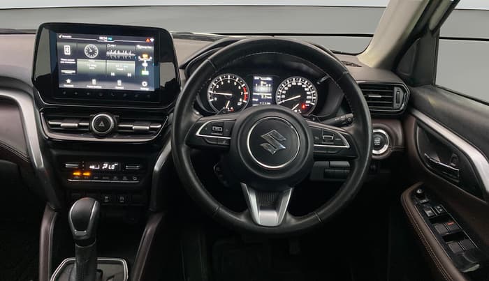 2023 Maruti Grand Vitara ALPHA SMART HYBRID AT, Petrol, Automatic, 14,791 km, Steering Wheel Close Up