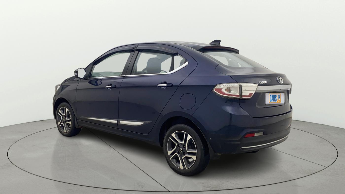 2021 Tata TIGOR XZA PLUS PETROL, Petrol, Automatic, 22,399 km, Left Back Diagonal