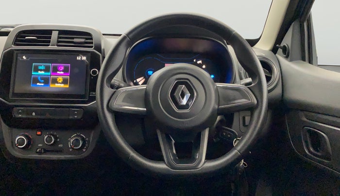 2021 Renault Kwid RXT 1.0 AMT (O), Petrol, Automatic, 13,706 km, Steering Wheel Close Up