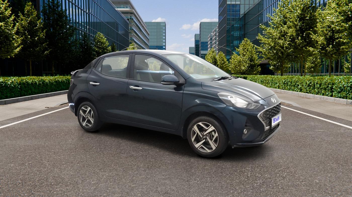 2022 Hyundai AURA SX 1.2 CNG, CNG, Manual, 22,232 km, Right Front Diagonal