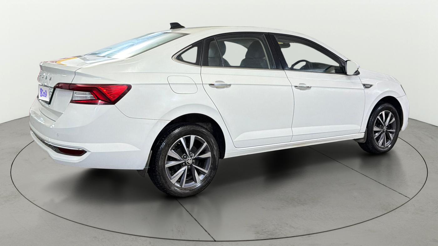 2023 Skoda SLAVIA STYLE 1.0L TSI AT, Petrol, Automatic, 17,785 km, Right Back Diagonal