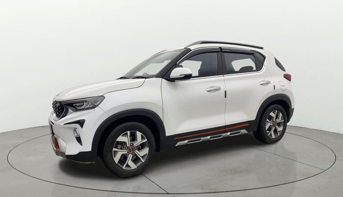 2022 KIA SONET HTX ANNIVERSARY EDITION 1.5, Diesel, Manual, 64,516 km, Left Front Diagonal