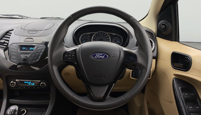 2018 Ford Figo Aspire TITANIUM 1.2 PETROL, Petrol, Manual, 17,973 km, Steering Wheel Close Up