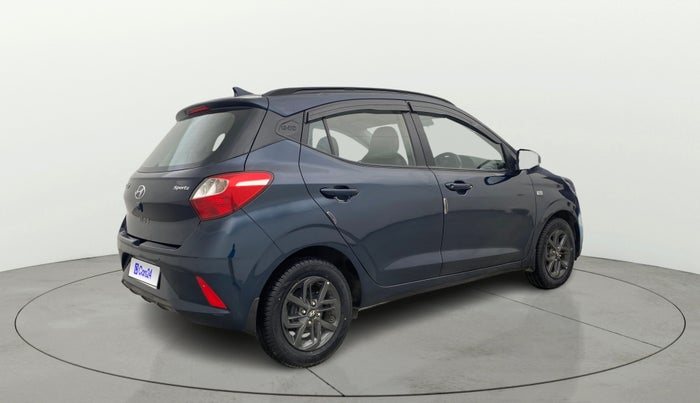 2019 Hyundai GRAND I10 NIOS SPORTZ AMT 1.2 KAPPA VTVT, Petrol, Automatic, 52,372 km, Right Back Diagonal