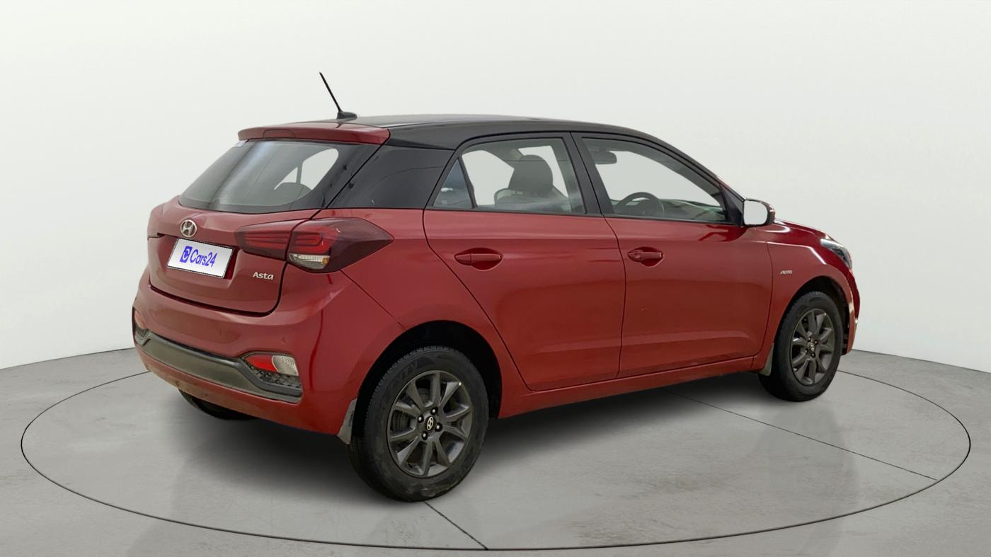 2018 Hyundai Elite i20 ASTA 1.2  CVT, Petrol, Automatic, 33,590 km, Right Back Diagonal