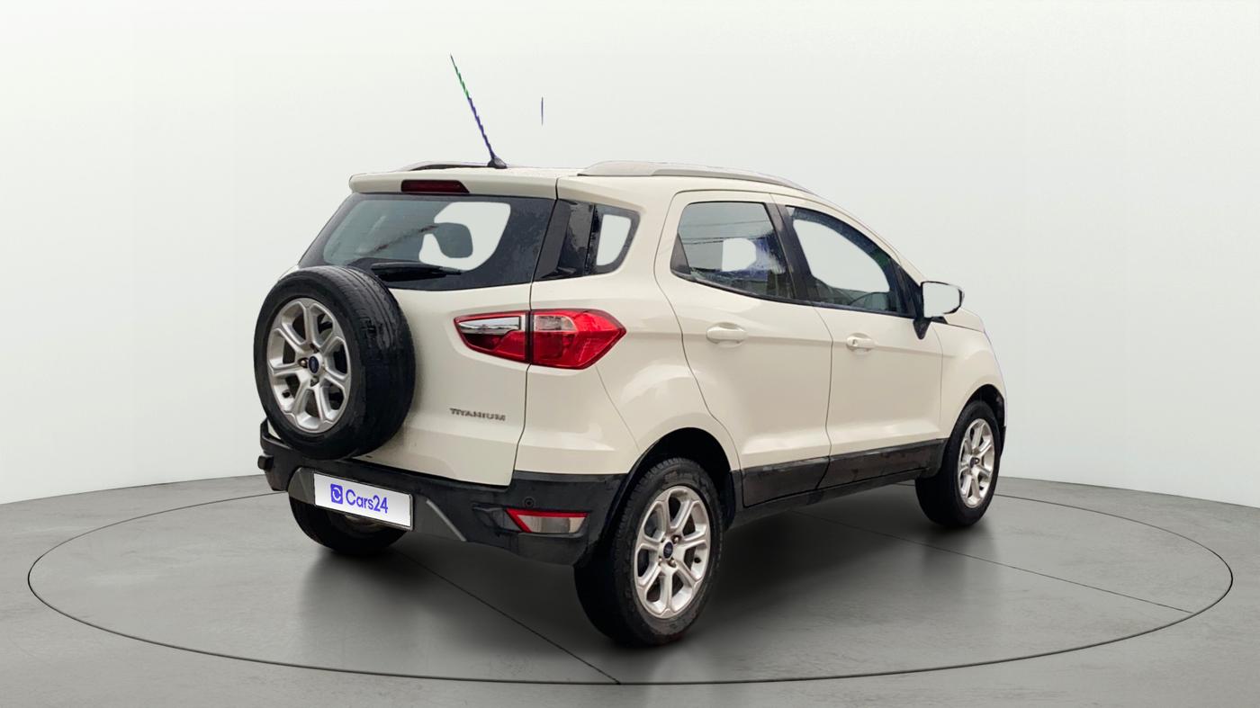 2019 Ford Ecosport TITANIUM + 1.5L PETROL AT, Petrol, Automatic, 35,325 km, Right Back Diagonal