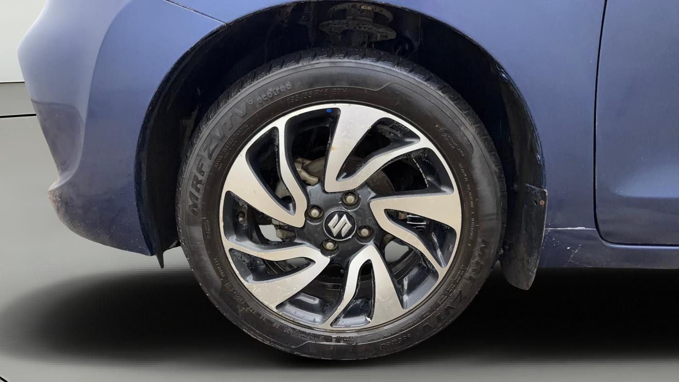 2019 Maruti Baleno ZETA CVT PETROL 1.2, Petrol, Automatic, 62,438 km, Left Front Wheel