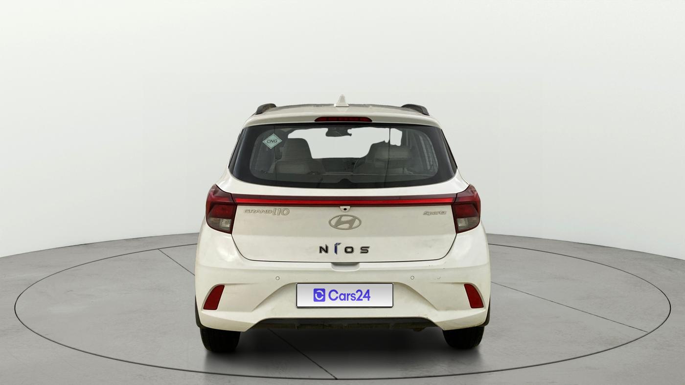2024 Hyundai GRAND I10 NIOS Sportz 1.2 HY-CNG Duo, CNG, Manual, 27,331 km, Back/Rear