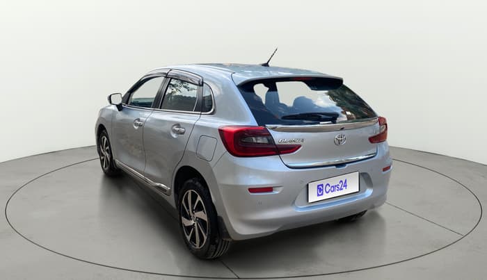 2025 Toyota Glanza G E-CNG, CNG, Manual, 9,848 km, Left Back Diagonal