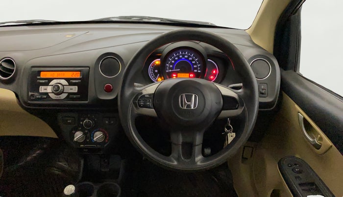 2015 Honda Brio VX MT, Petrol, Manual, 94,108 km, Steering Wheel Close Up