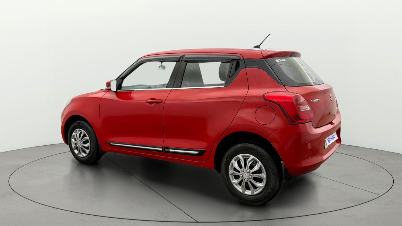 2021 Maruti Swift VXI AMT, Petrol, Automatic, 49,557 km, Left Back Diagonal