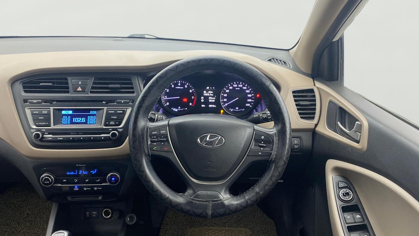2015 Hyundai Elite i20 ASTA 1.2, Petrol, Manual, 42,907 km, Steering Wheel Close Up