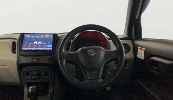 2019 Maruti New Wagon-R LXI CNG (O) 1.0, CNG, Manual, 28,122 km, Steering Wheel Close Up