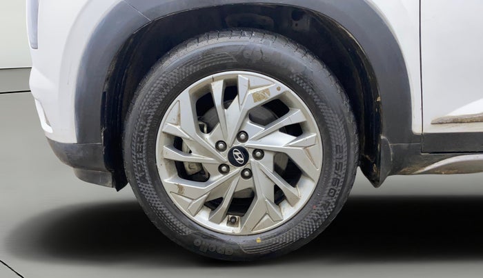 2020 Hyundai Creta SX IVT 1.5 PETROL, Petrol, Automatic, 1,24,656 km, Left Front Wheel