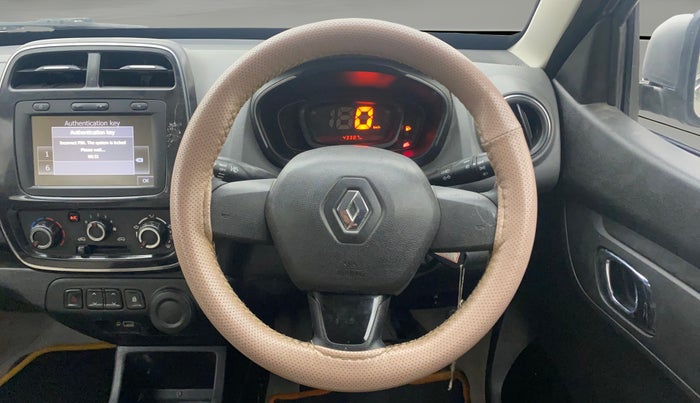 2018 Renault Kwid RXT 1.0 (O), Petrol, Manual, 43,357 km, Steering Wheel Close Up