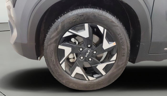 2022 KIA SONET X LINE 1.0 DCT, Petrol, Automatic, 16,227 km, Left Front Wheel