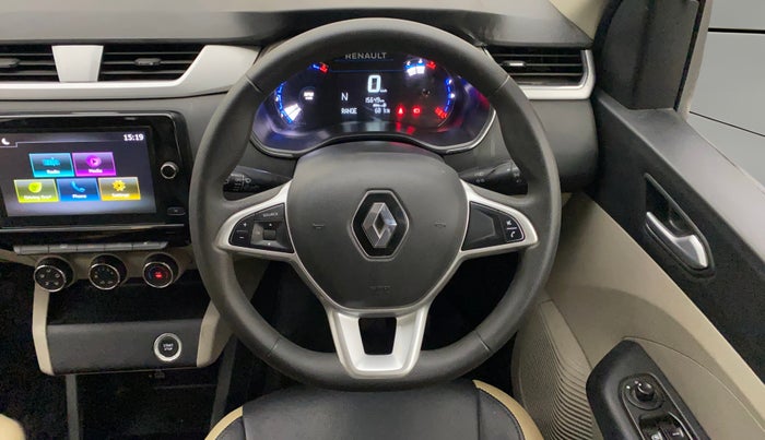 2023 Renault TRIBER RXZ AMT, Petrol, Automatic, 15,606 km, Steering Wheel Close Up