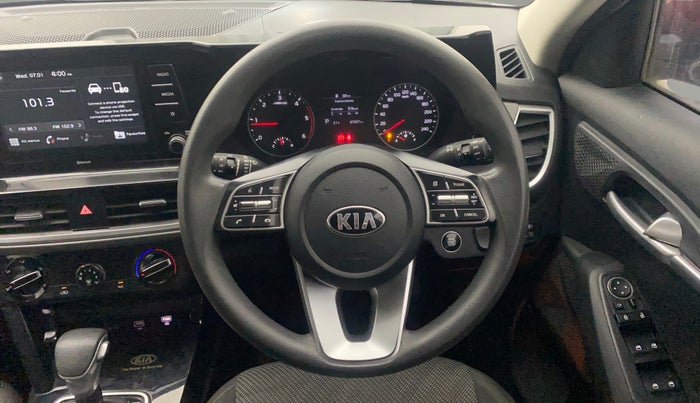 2019 KIA SELTOS HTK PLUS AT 1.5 DIESEL, Diesel, Automatic, 87,807 km, Steering Wheel Close Up