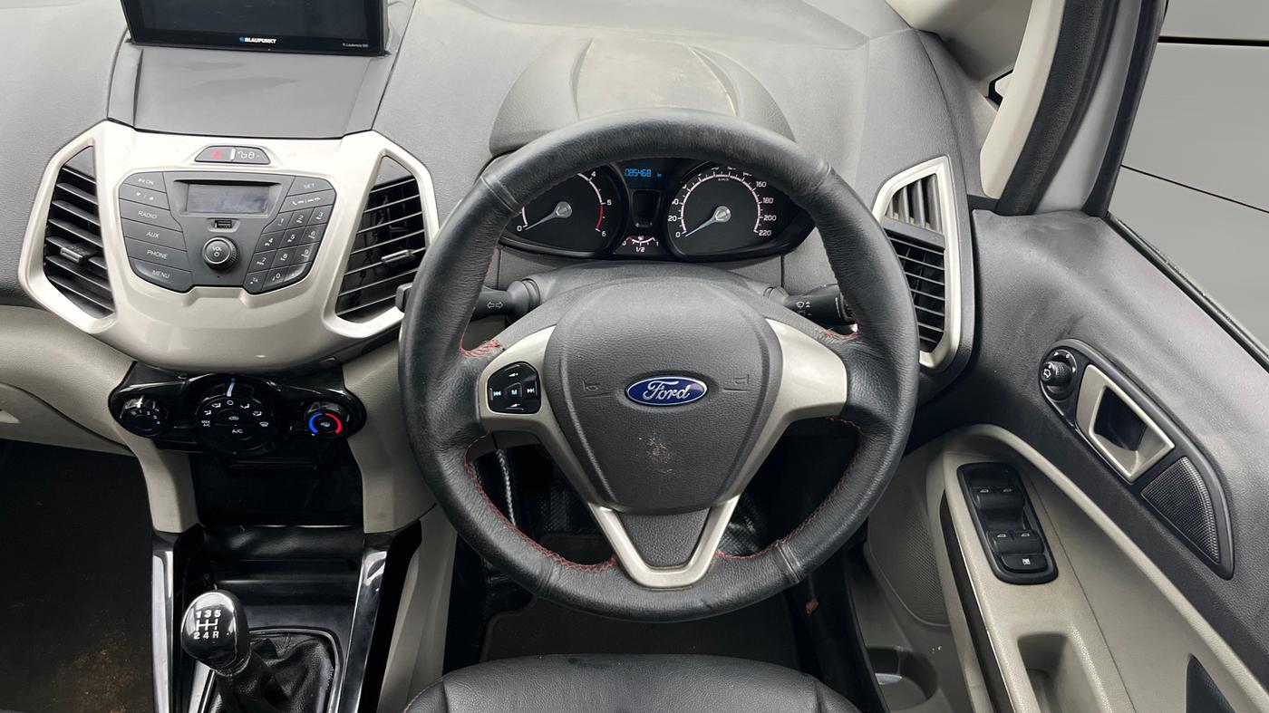 2013 Ford Ecosport TREND 1.5L DIESEL, Diesel, Manual, 85,468 km, Steering Wheel Close Up