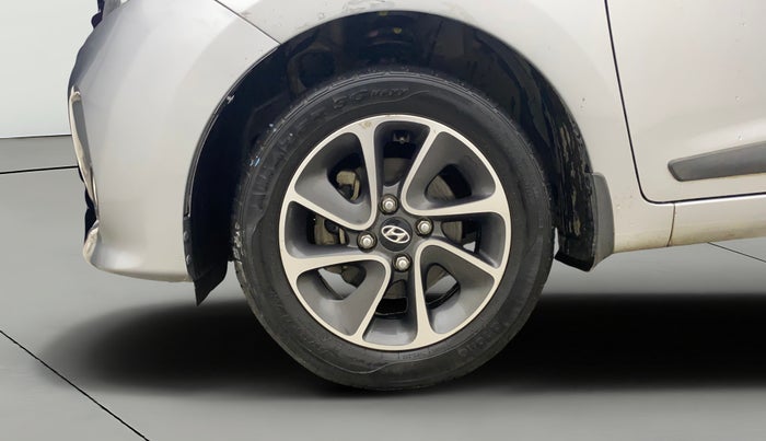 2019 Hyundai Grand i10 SPORTZ 1.2 KAPPA VTVT, Petrol, Manual, 25,161 km, Left Front Wheel