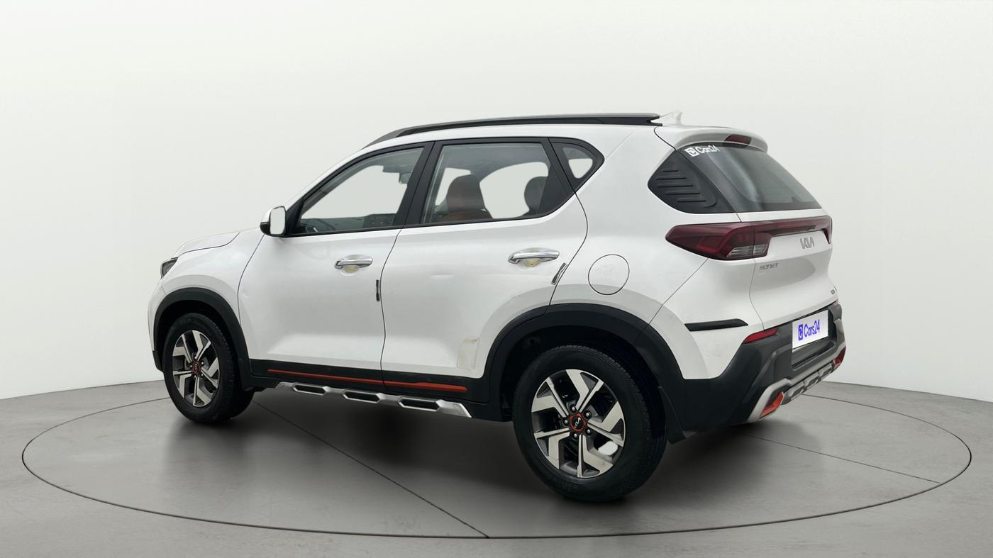 2022 KIA SONET HTX ANNIVERSARY EDITION 1.0 IMT, Petrol, Manual, 61,897 km, Left Back Diagonal