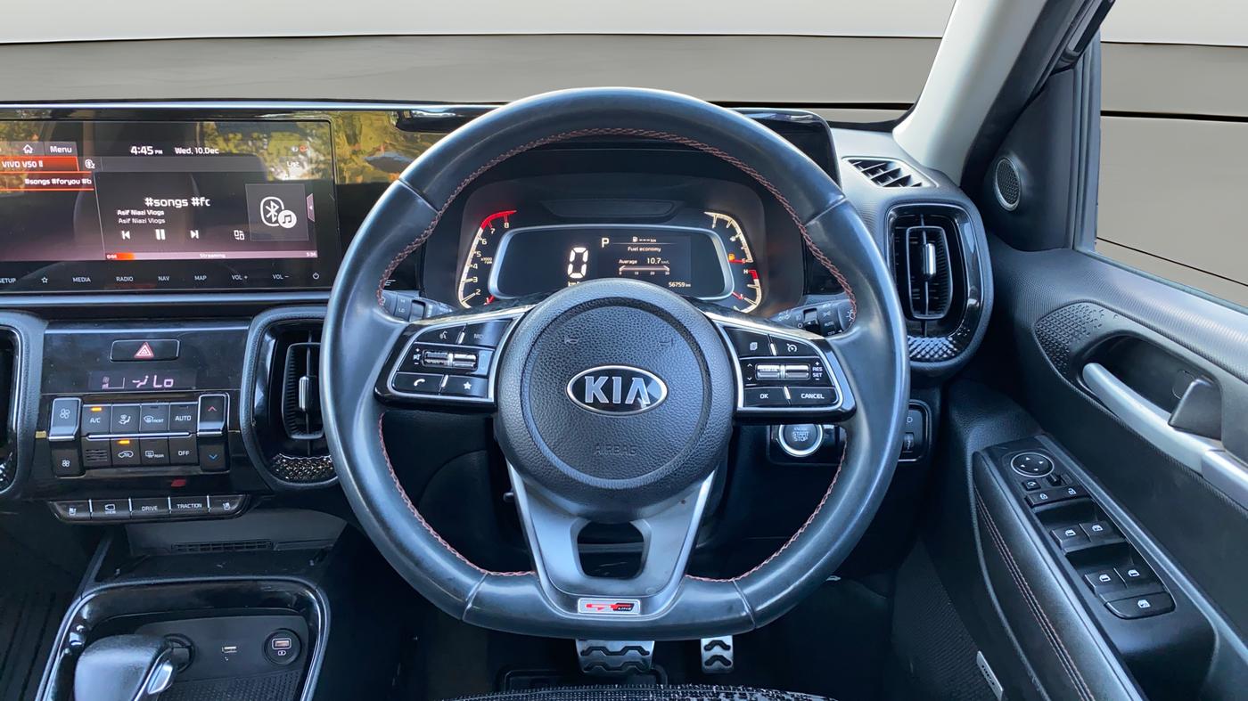 2020 KIA SONET GTX PLUS 1.0 DCT, Petrol, Automatic, 56,786 km, Steering Wheel Close Up