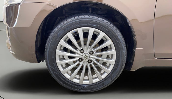 2016 Maruti Ciaz ZXI+, Petrol, Manual, 1,00,415 km, Left Front Wheel