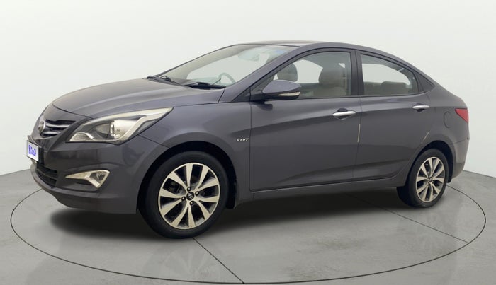 2015 Hyundai Verna FLUIDIC 1.6 VTVT S O AT, Petrol, Automatic, 74,547 km, Left Front Diagonal