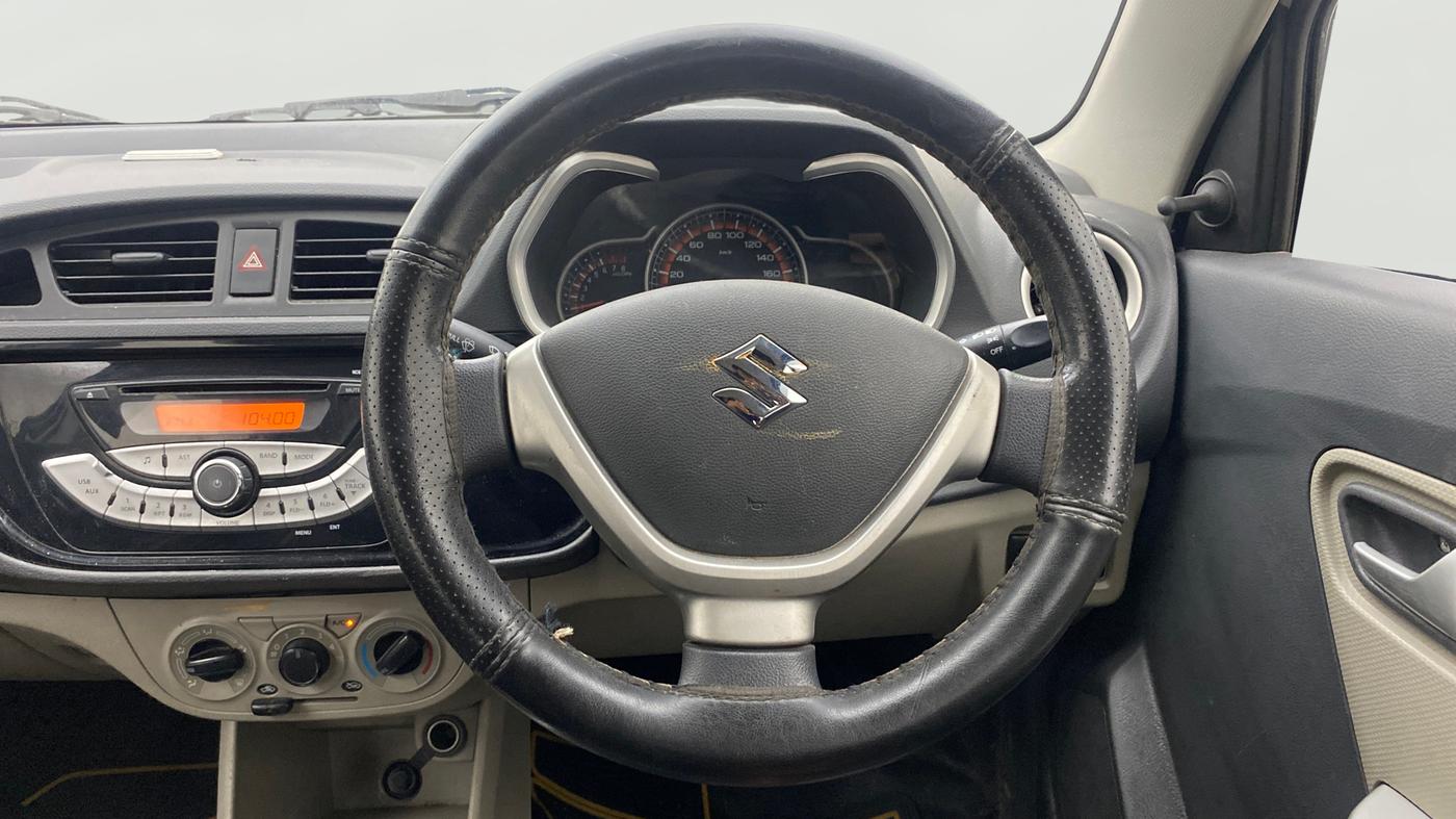 2017 Maruti Alto K10 VXI, Petrol, Manual, 17,100 km, Steering Wheel Close Up