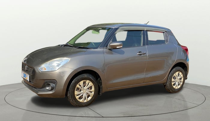 2018 Maruti Swift VXI AMT, Petrol, Automatic, 80,076 km, Left Front Diagonal