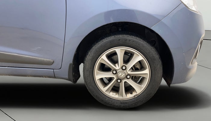 2014 Hyundai Grand i10 ASTA (O) 1.2 KAPPA VTVT, Petrol, Manual, 27,339 km, Right Front Wheel