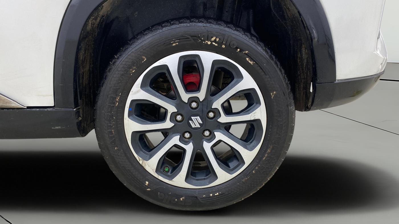 2023 Maruti Grand Vitara ALPHA PLUS HYBRID ECVT, Hybrid, Automatic, 90,717 km, Left Rear Wheel