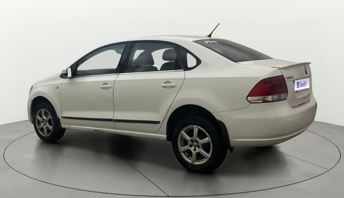 2014 Volkswagen Vento HIGHLINE DIESEL 1.6, Diesel, Manual, 1,05,013 km, Left Back Diagonal