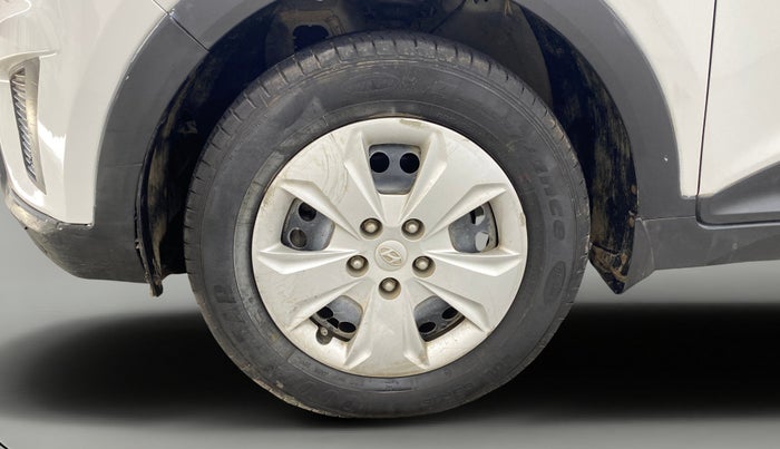 2017 Hyundai Creta E PLUS 1.6 PETROL, Petrol, Manual, 35,825 km, Left Front Wheel