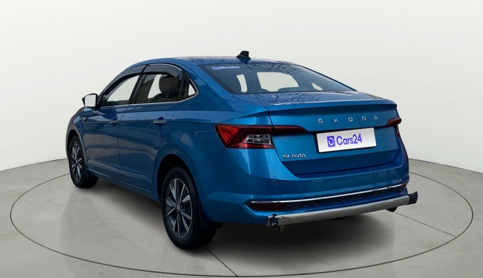 2022 Skoda SLAVIA STYLE 1.0L TSI AT, Petrol, Automatic, 40,559 km, Left Back Diagonal