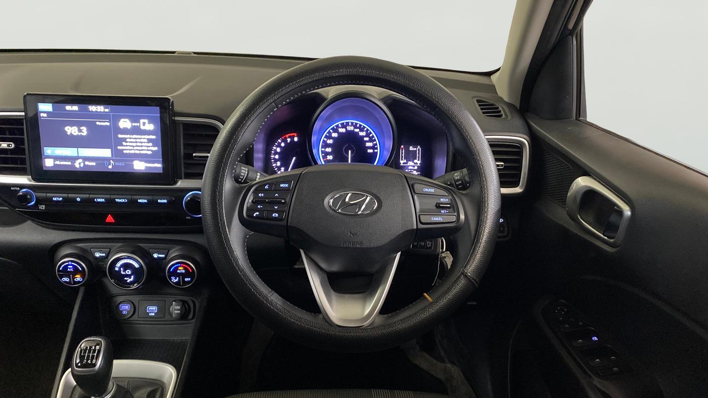 2019 Hyundai VENUE SX 1.0 TURBO, Petrol, Manual, 45,527 km, Steering Wheel Close Up